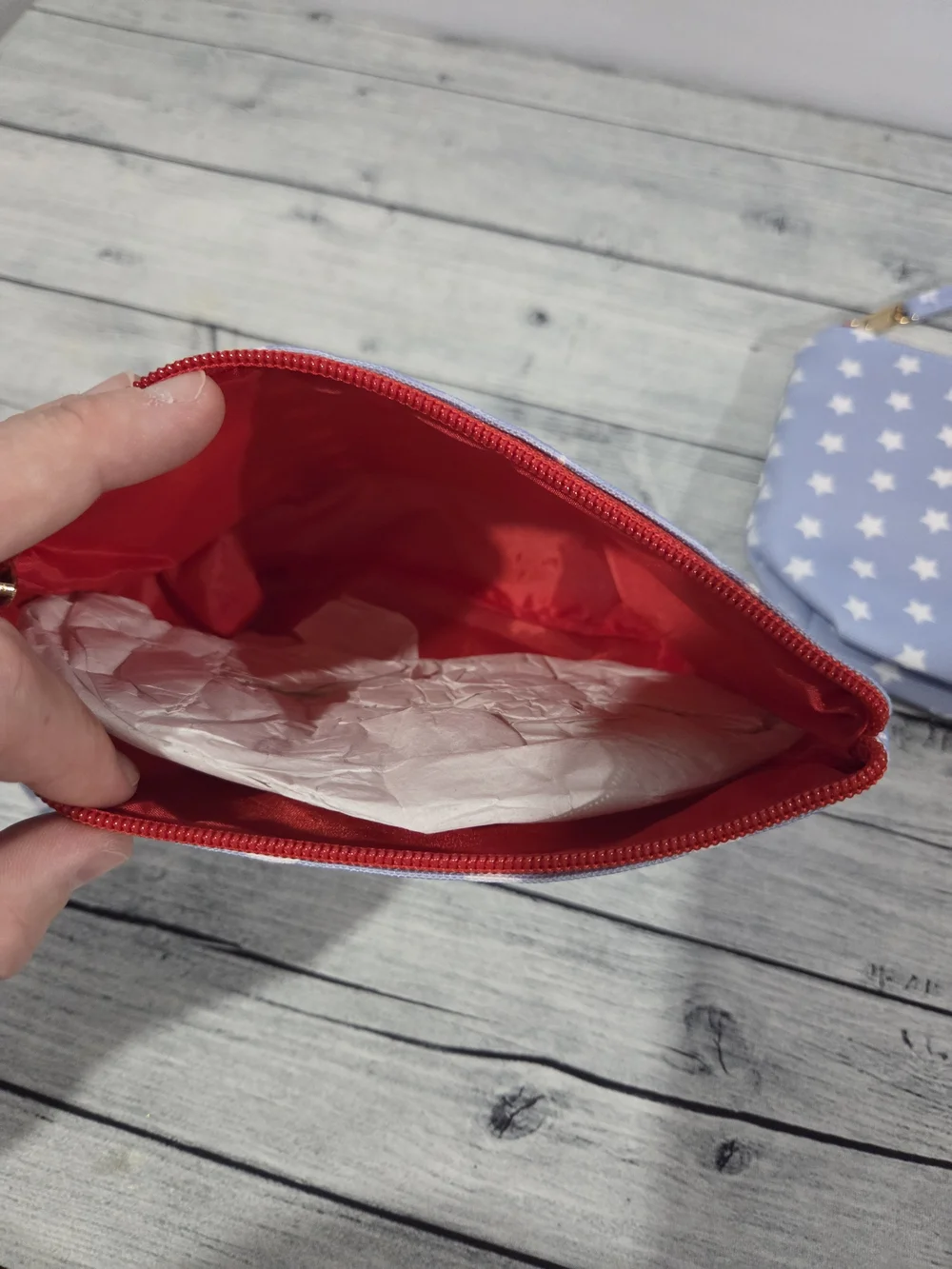 Patriotic Stars Cosmetic Pouch